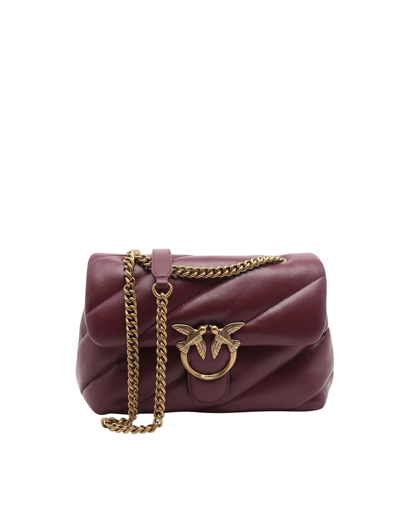 Pinko Love Puff Shoulder Bag — Purple