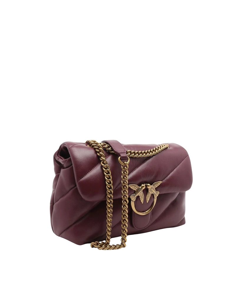 Pinko Love Puff Shoulder Bag — Purple