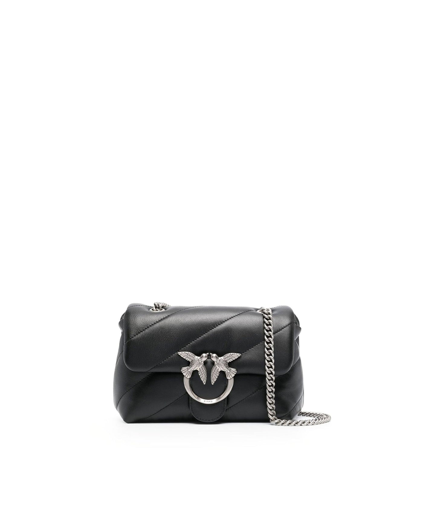 Pinko Love Puff Shoulder Bag — Black