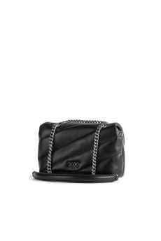 Pinko Love Puff Shoulder Bag — Black