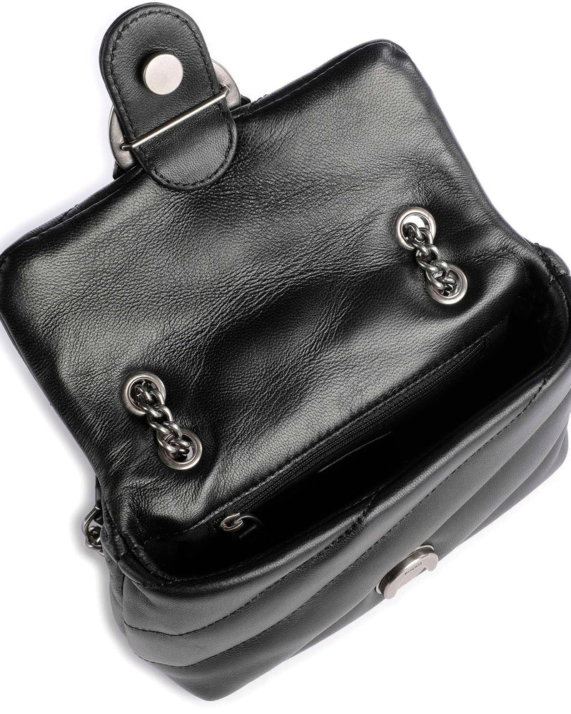 Pinko Love Puff Shoulder Bag — Black