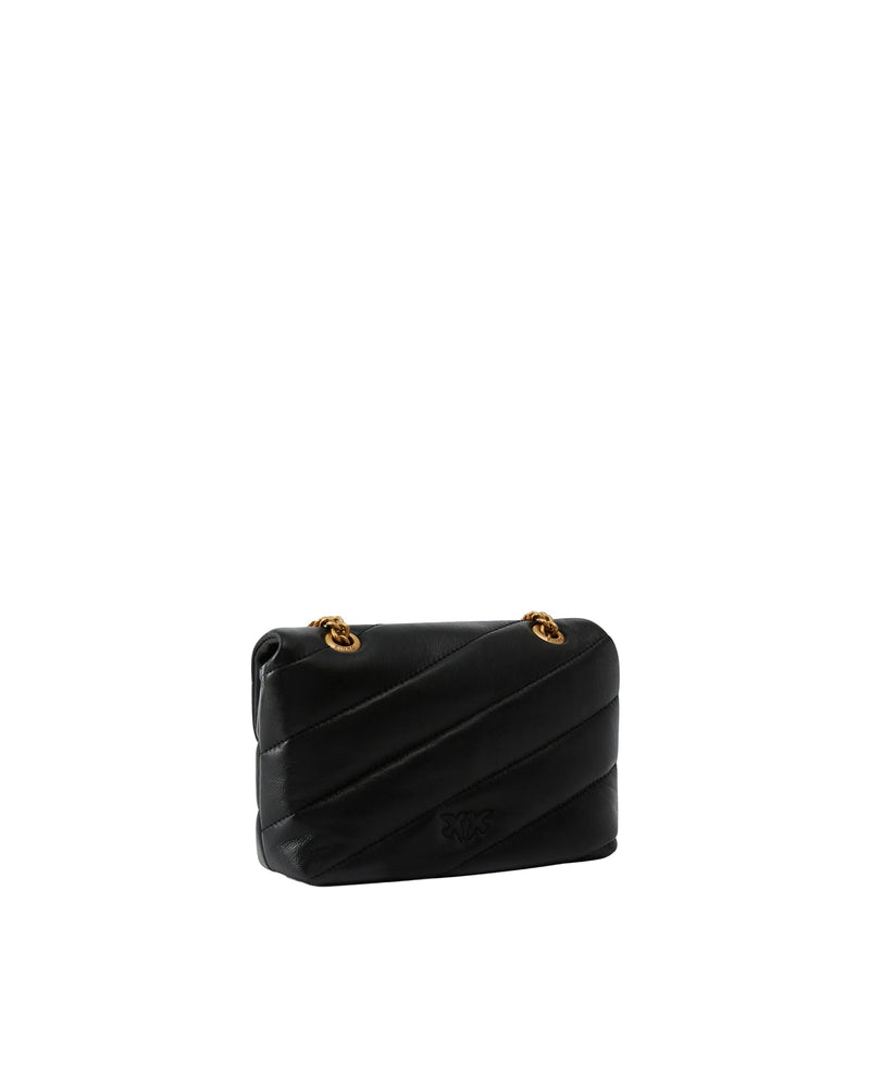 Pinko Love Puff Shoulder Bag — Black