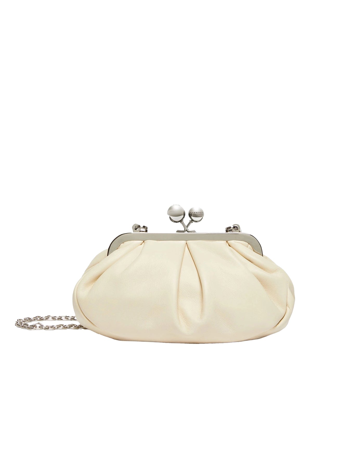 Weekend Max Mara Shoulder Bag — Ivory