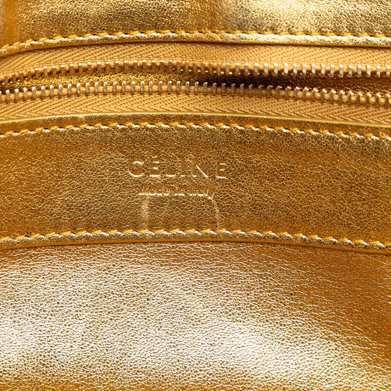 Bicolor Lambskin Horizontal Cabas Tote - Image 5