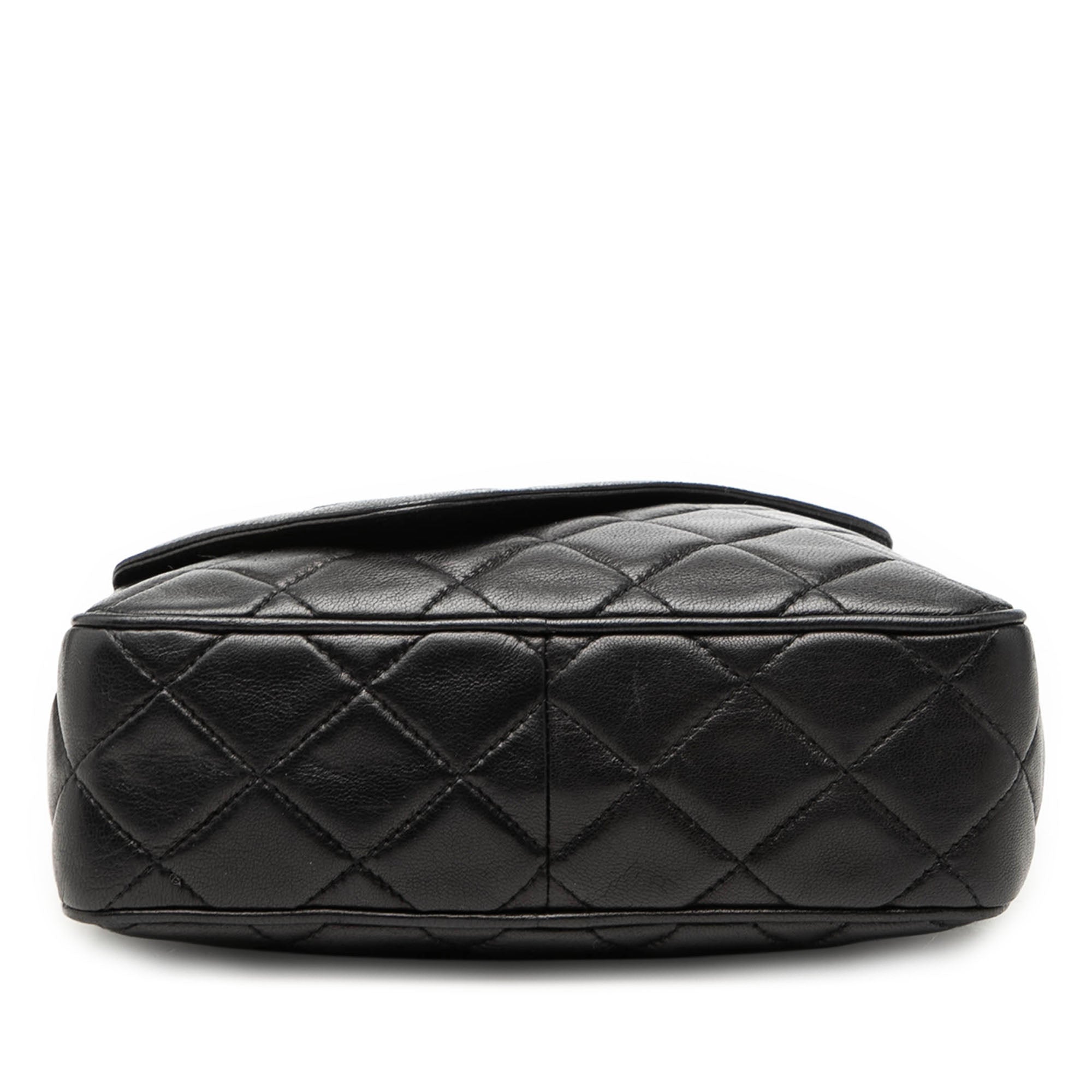 Mini CC Quilted Lambskin Tassel Camera Bag - Image 3