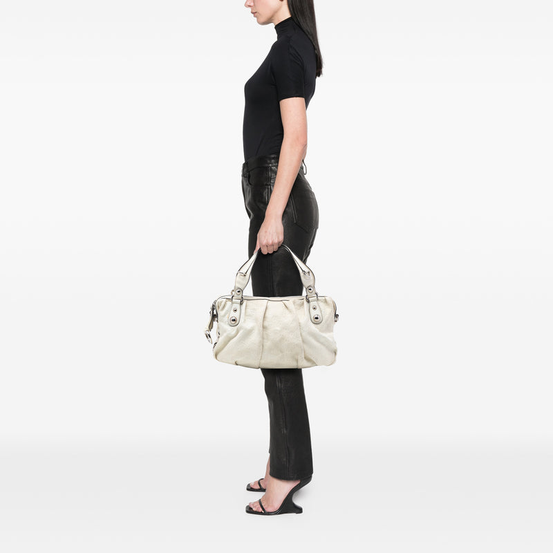Guccissima Icon Bit Satchel - Image 7