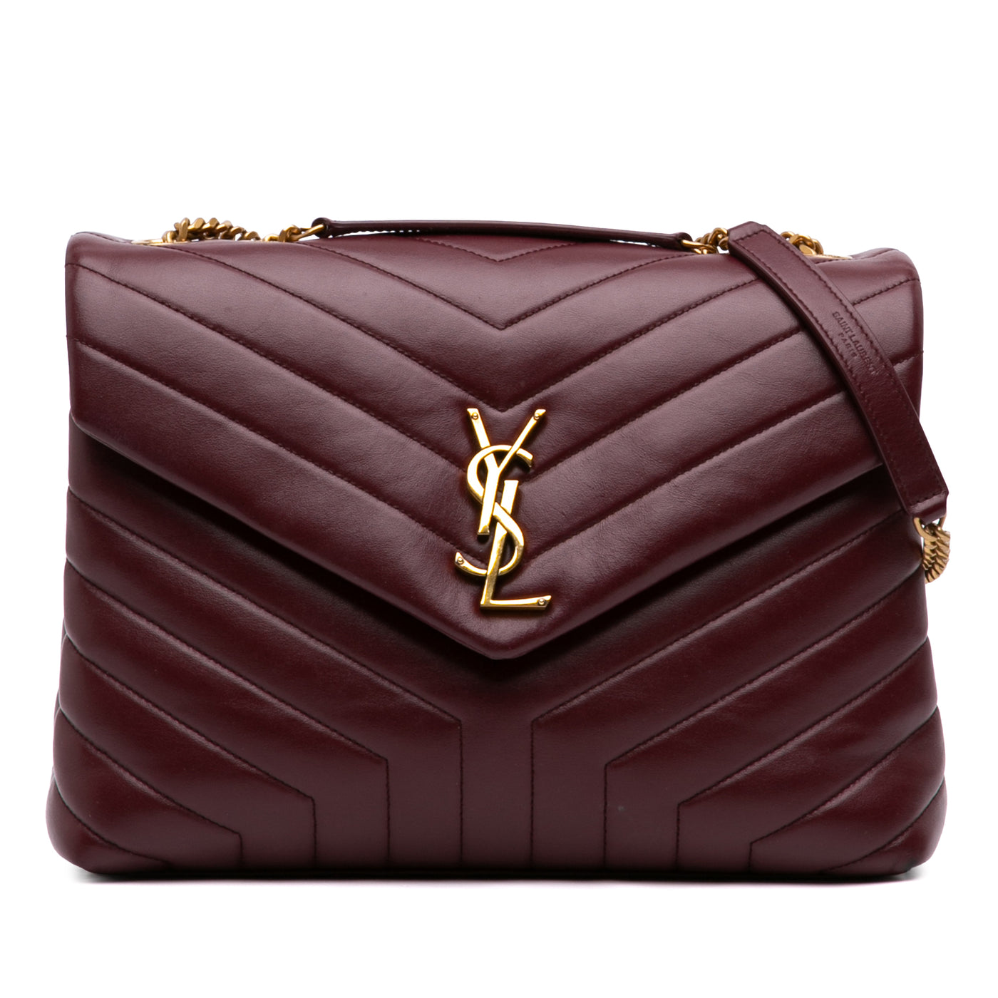 Medium Matelasse Calfskin Monogram LouLou Shoulder Bag - Image 1