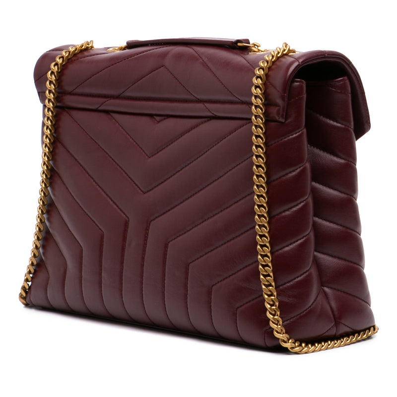 Medium Matelasse Calfskin Monogram LouLou Shoulder Bag - Image 2