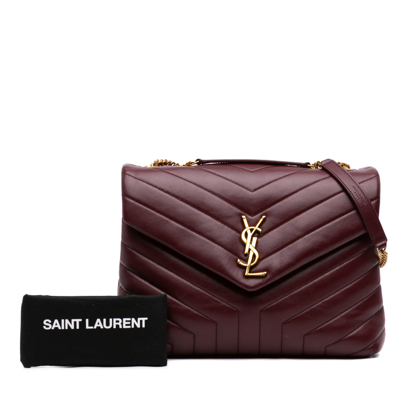 Medium Matelasse Calfskin Monogram LouLou Shoulder Bag - Image 8