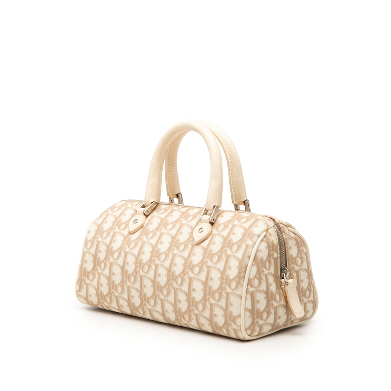 Oblique Canvas Trotter Boston Bag - Image 2