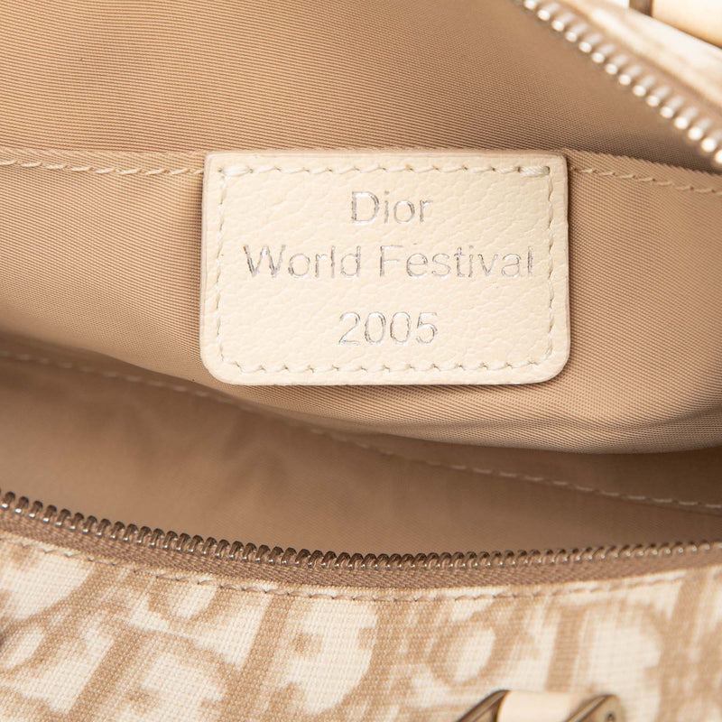 Oblique Canvas Trotter Boston Bag - Image 5