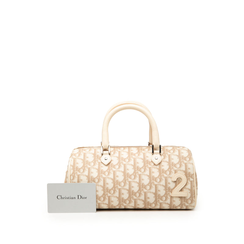 Oblique Canvas Trotter Boston Bag - Image 7