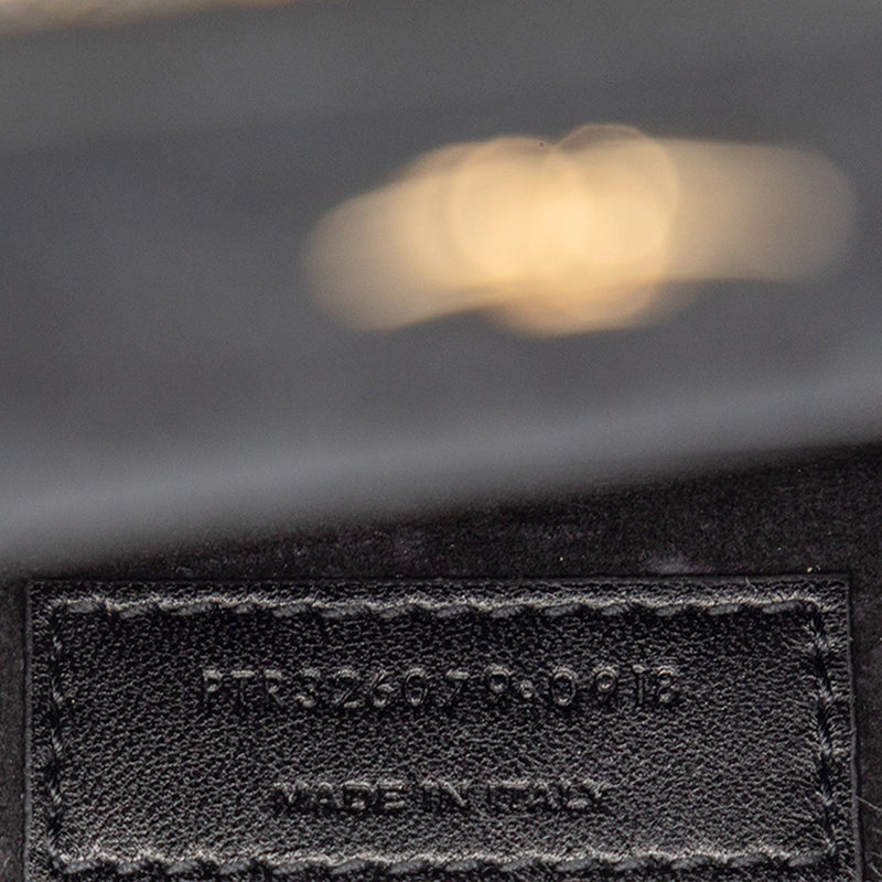 Metallic Calfskin Cassandre Clutch - Image 6