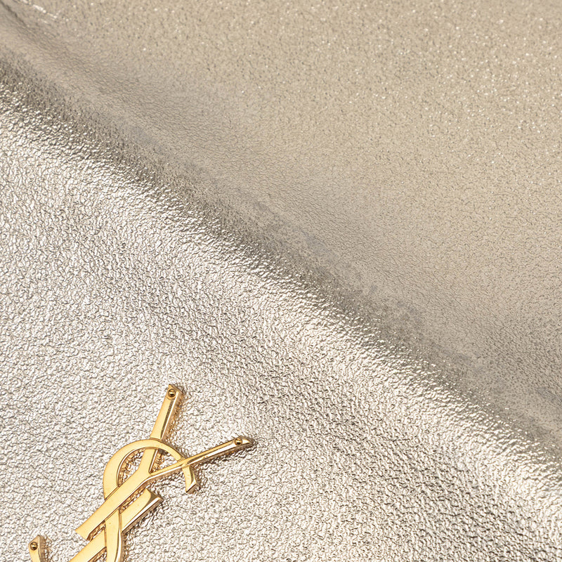 Metallic Calfskin Cassandre Clutch - Image 7