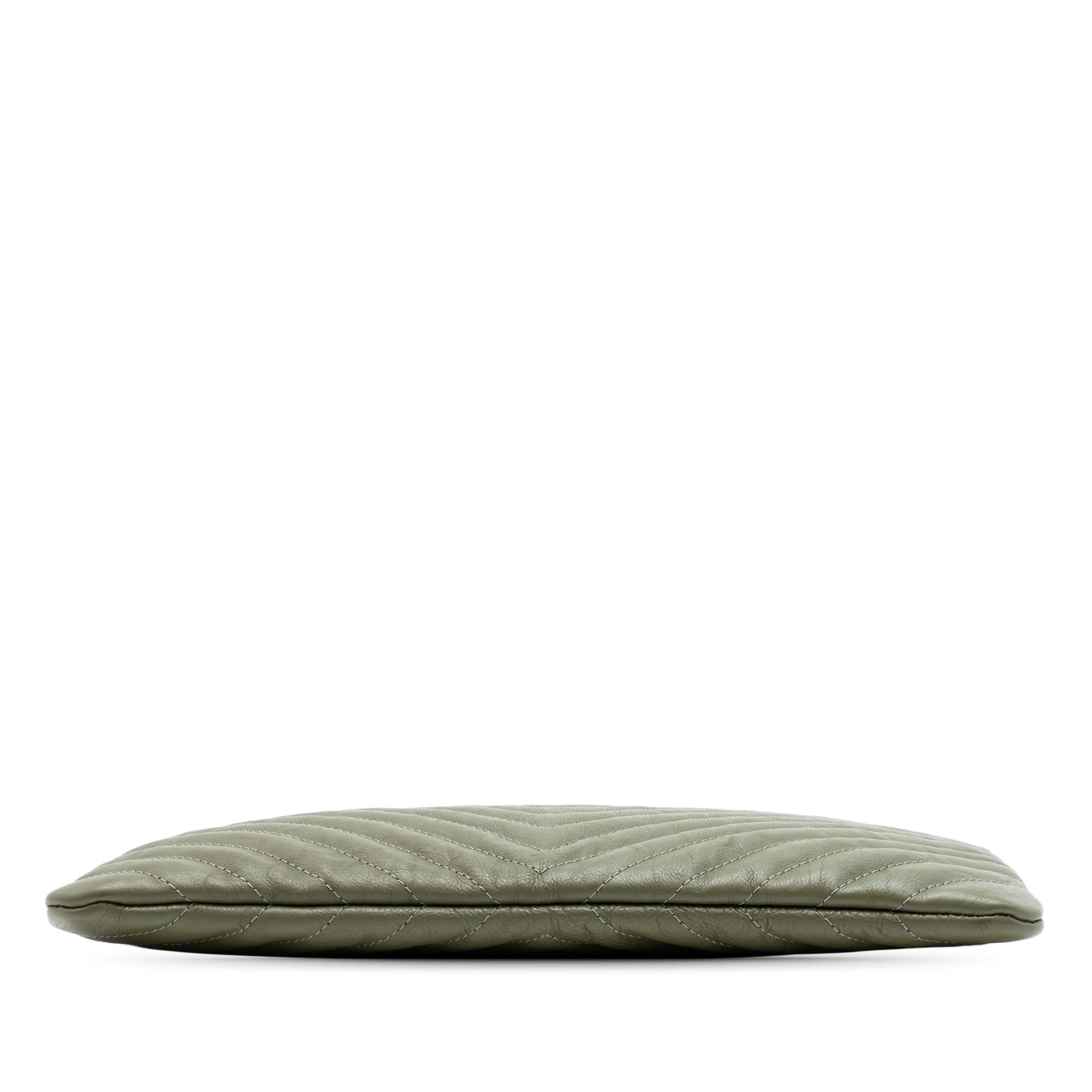 Medium Chevron Calfskin O Case Clutch - Image 3