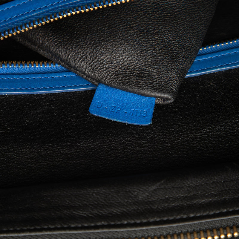 Mini Multicolor Calfskin Luggage Tote - Image 6