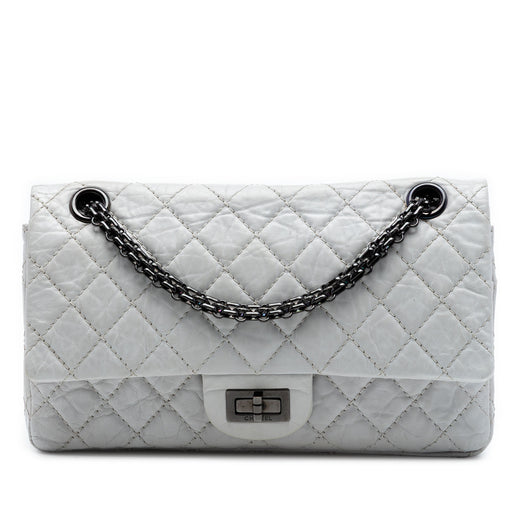 Quilted Aged Calfskin Reissue 2.55 Double Flap 225 - Image 1