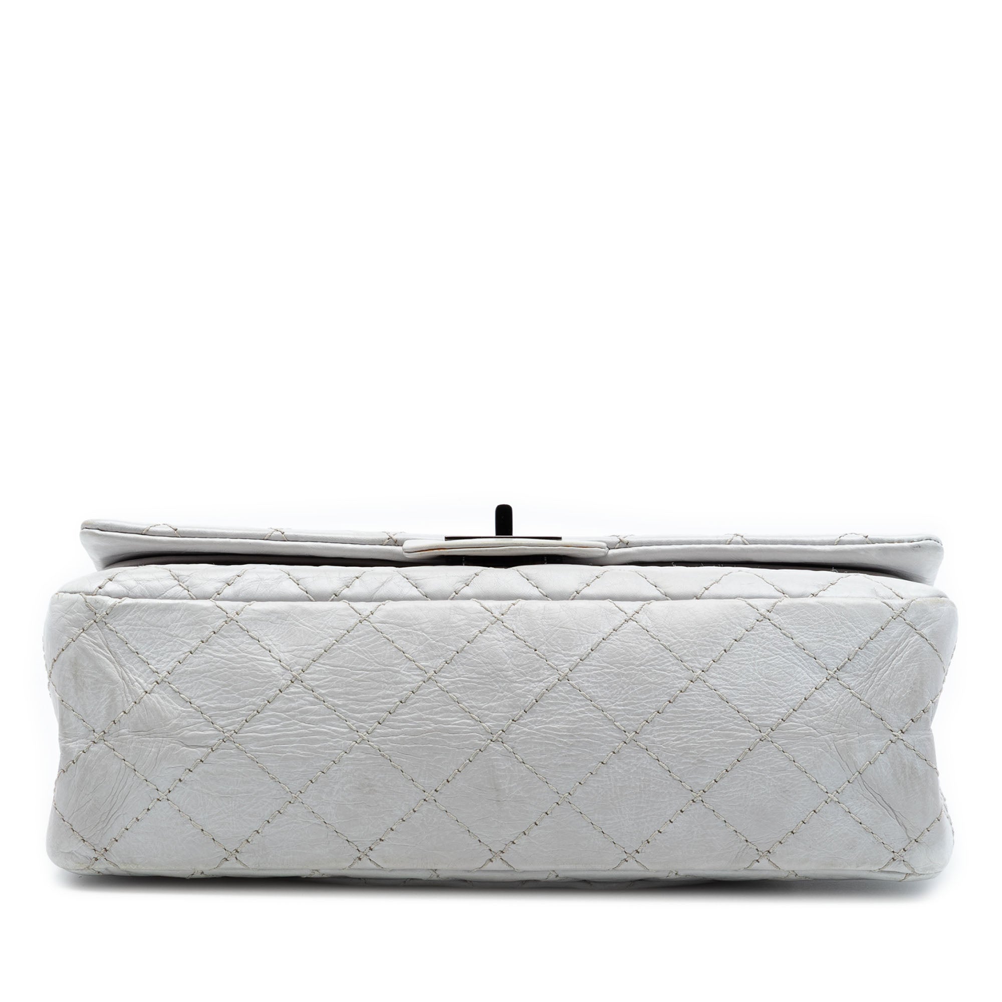 Quilted Aged Calfskin Reissue 2.55 Double Flap 225 - Image 3