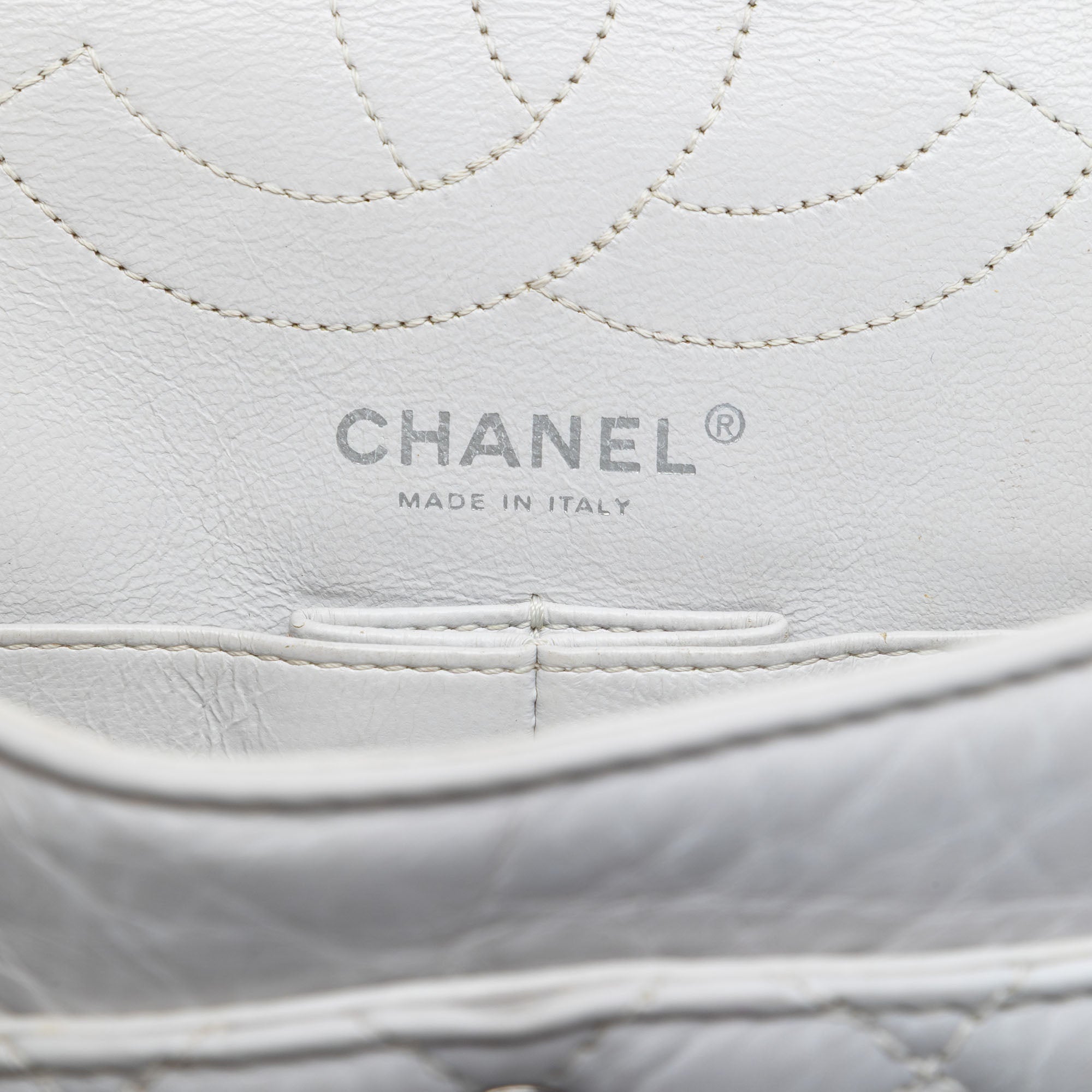 Quilted Aged Calfskin Reissue 2.55 Double Flap 225 - Image 5