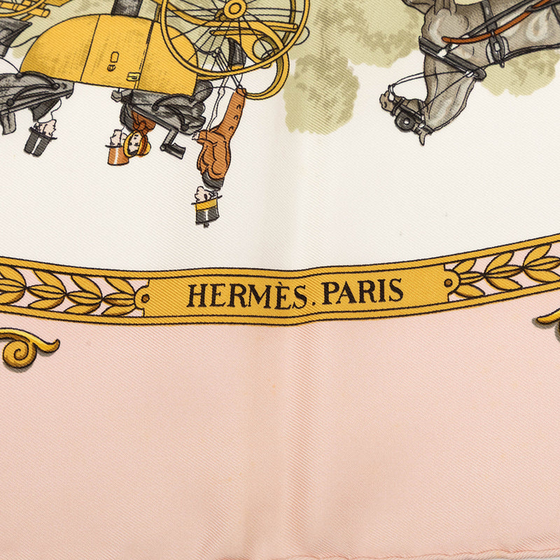 La Promenade De Longchamps Silk Scarf 90 - Image 2