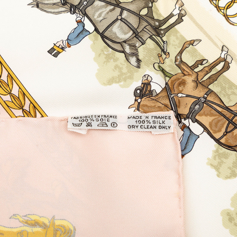 La Promenade De Longchamps Silk Scarf 90 - Image 5