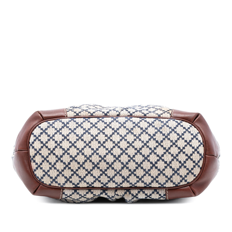 Diamante Canvas Sukey Satchel - Image 3