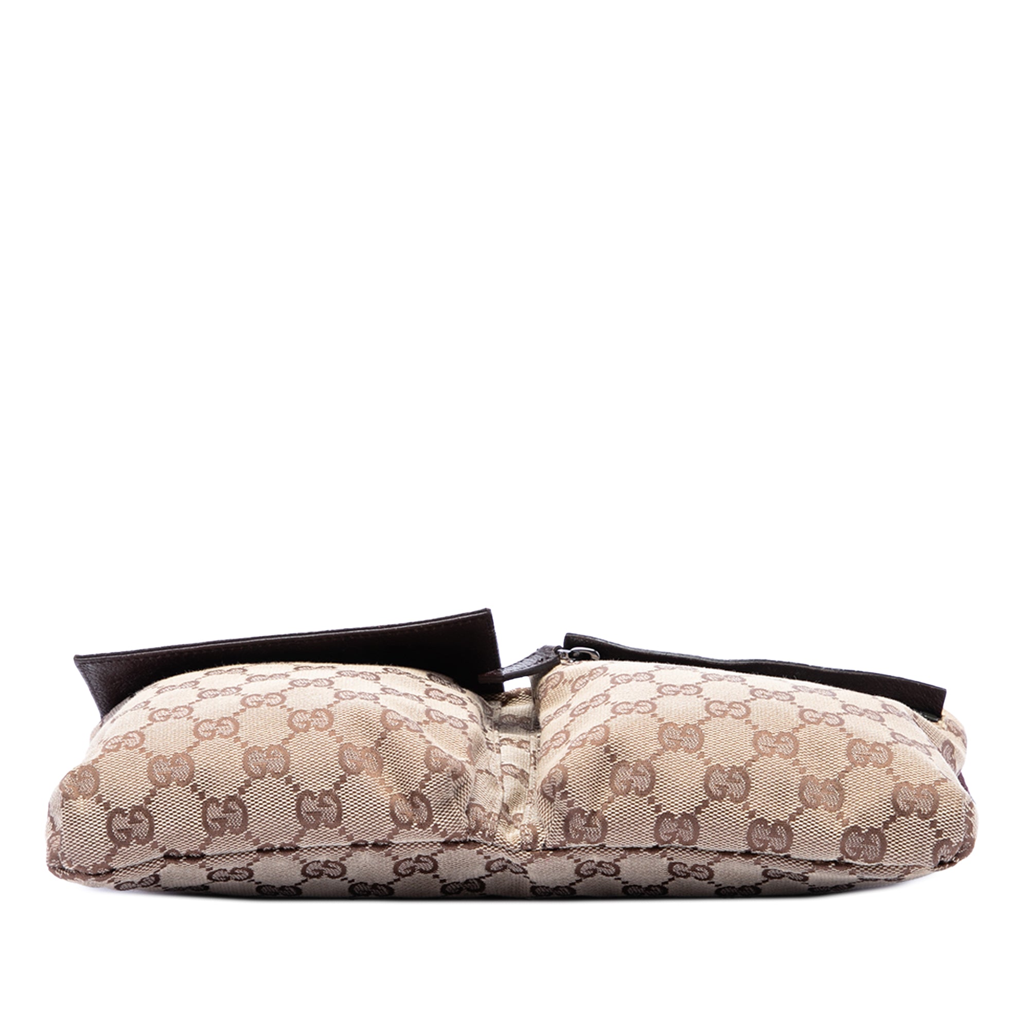 GG Canvas Double Pocket Belt Bag - Image 3