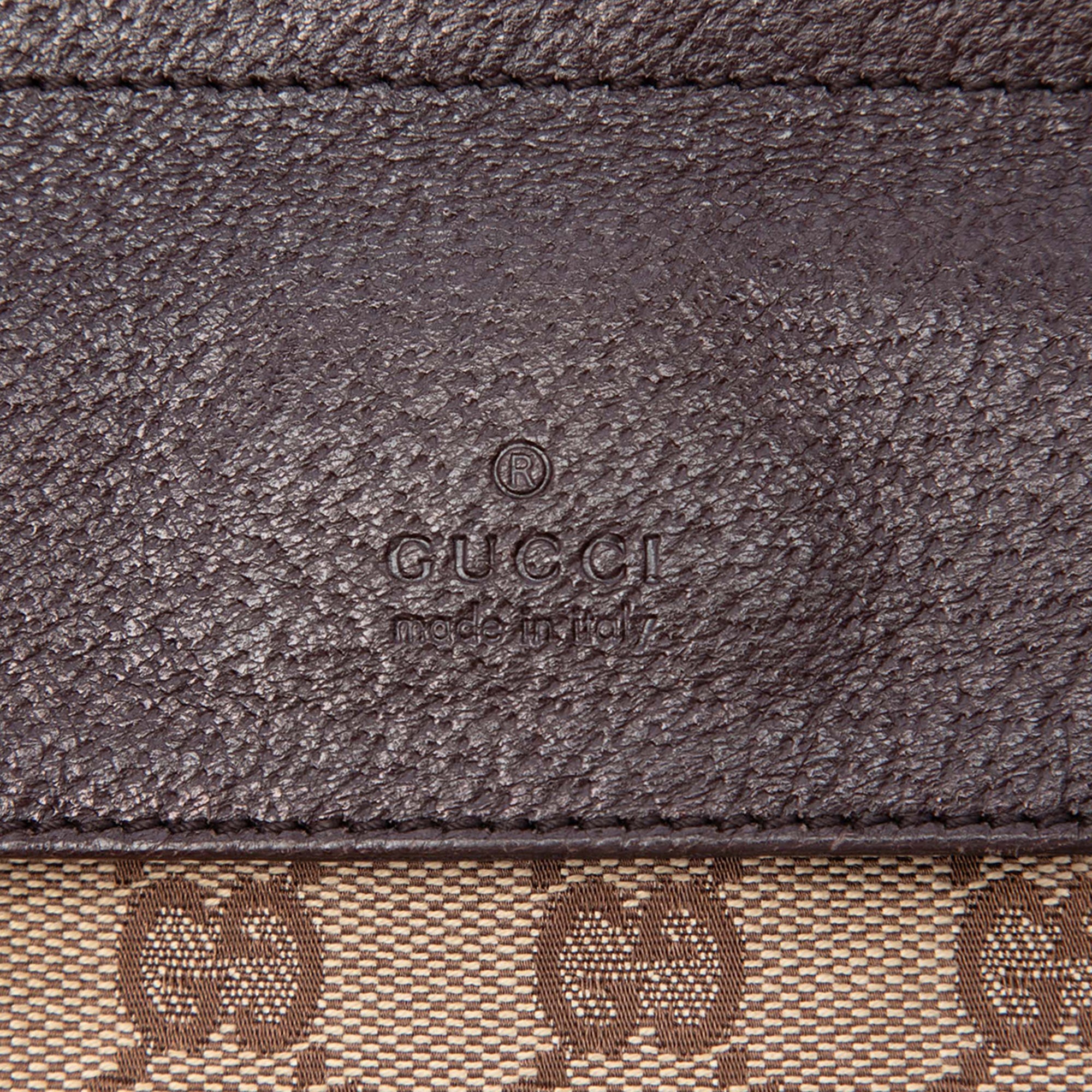 GG Canvas Double Pocket Belt Bag - Image 5