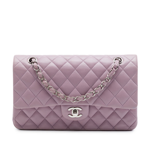 Medium Classic Lambskin Double Flap - Image 1