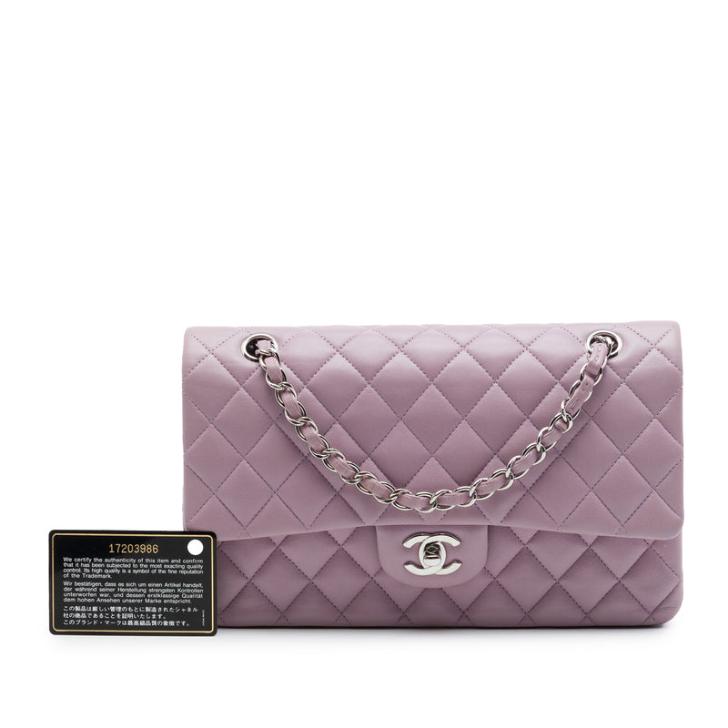Medium Classic Lambskin Double Flap - Image 7