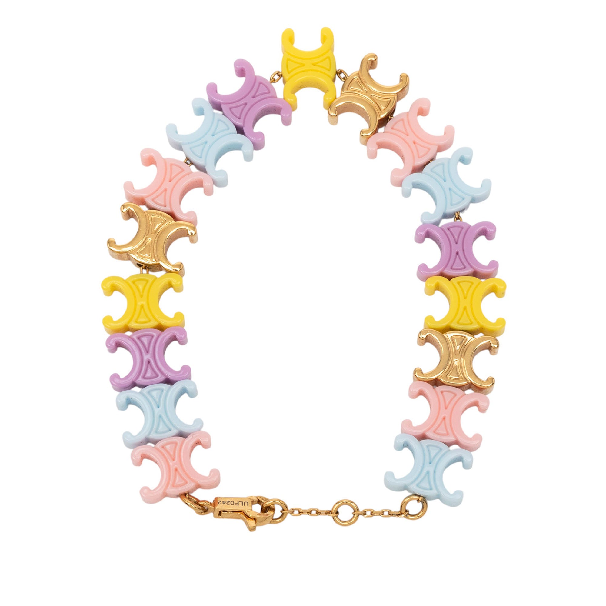 Multicolor Plexiglass Triomphe Baby Bracelet - Image 3