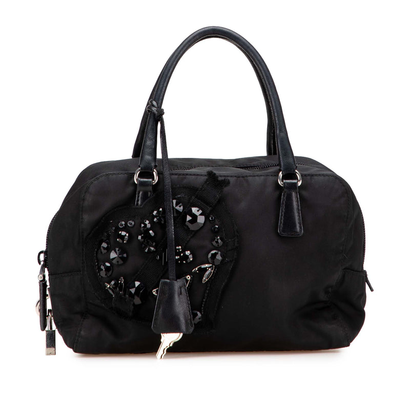 Tessuto Evening Heart Handbag