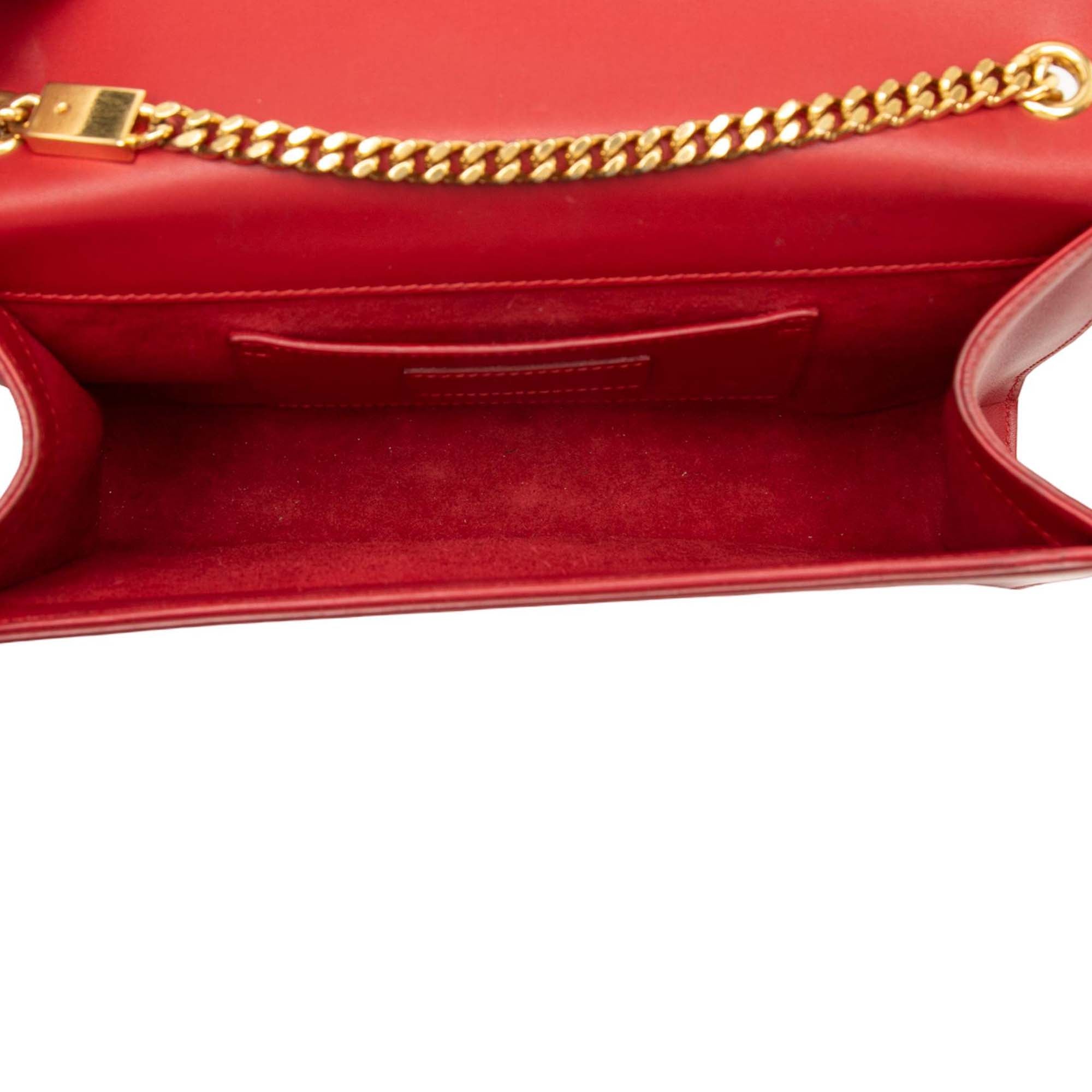 Medium Smooth Calfskin Classic Monogram Kate Tassel Crossbody - Image 4