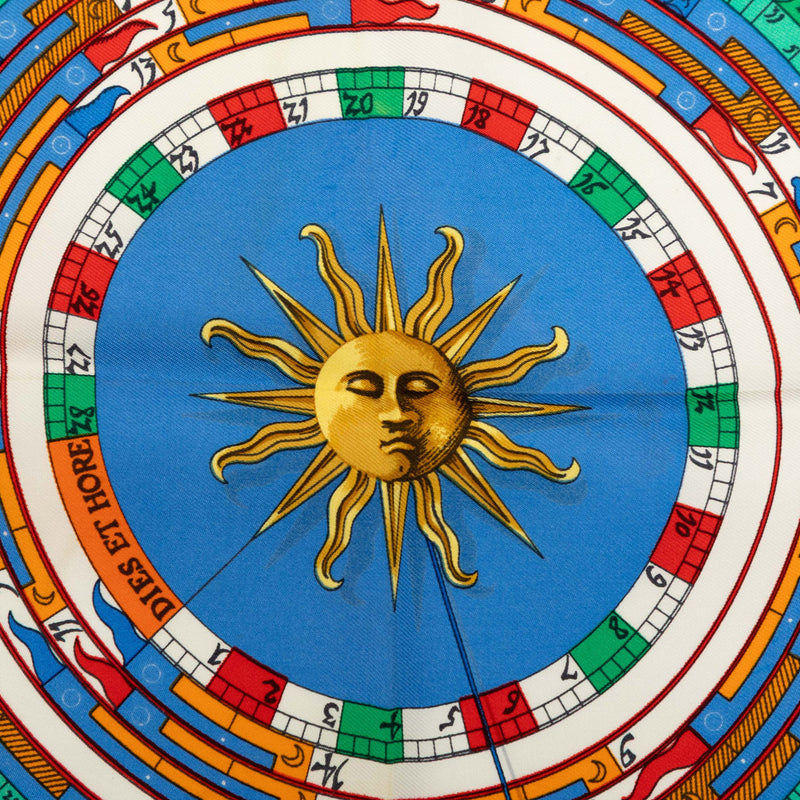 Astrologie Dies et Hore Silk Handkerchief - Image 2