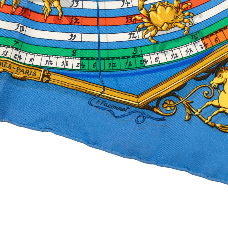 Astrologie Dies et Hore Silk Handkerchief - Image 4