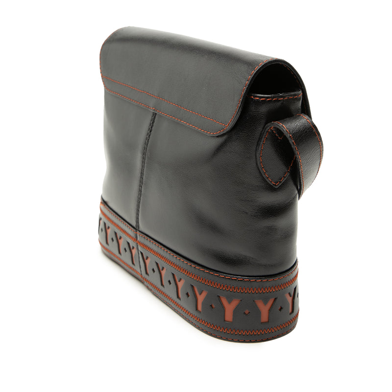 Leather Cutout Crossbody - Image 2