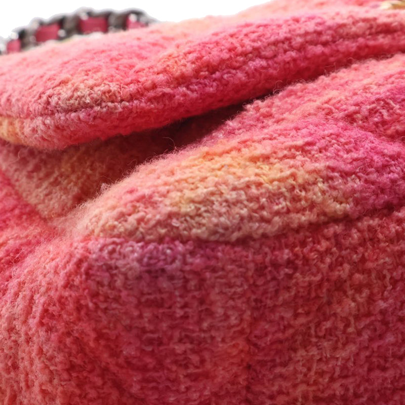 Medium Tweed Ombre 19 Flap - Image 10