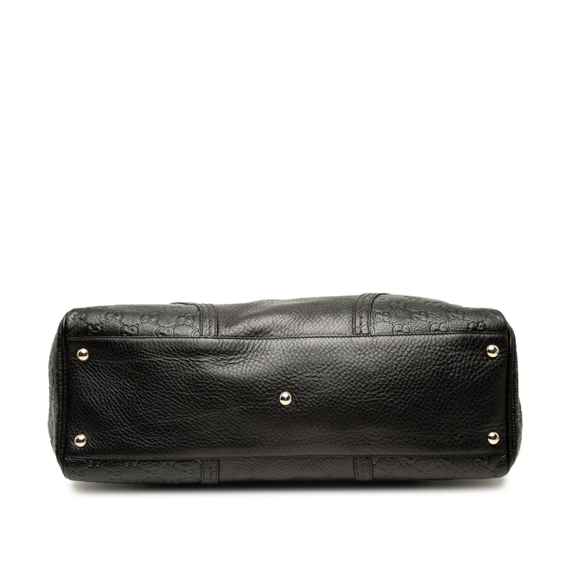 Guccissima Trimmed Calfskin Signoria Tote - Image 3
