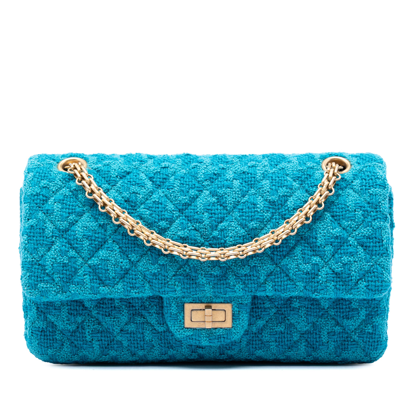 Quilted Tweed Reissue 2.55 Double Flap 225 - Image 1