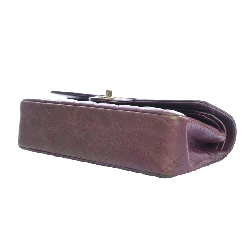 Medium Classic Iridescent Lambskin Double Flap - Image 9