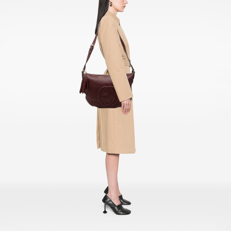 Medium Leather Soho Crossbody - Image 7
