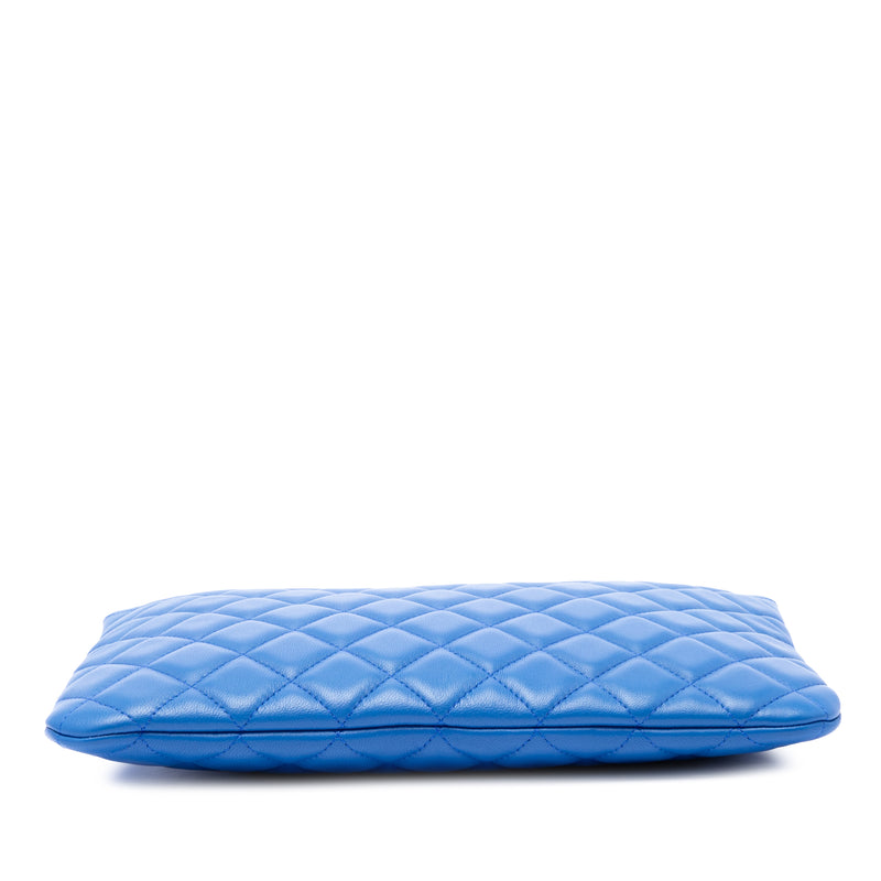 Medium Quilted Lambskin O Case Clutch - Image 3