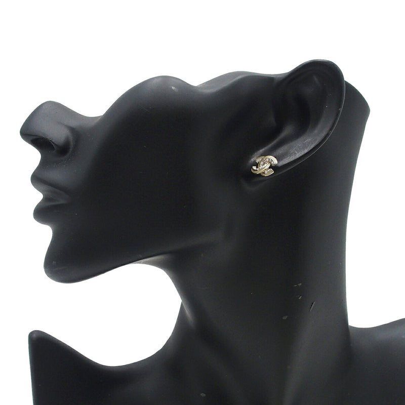 CC Plated Brass Strass Push Back Earrings - Image 6