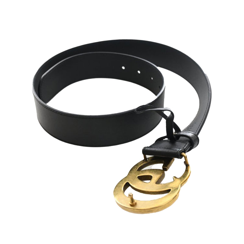 GG Marmont Calfskin Wide Belt - Image 4
