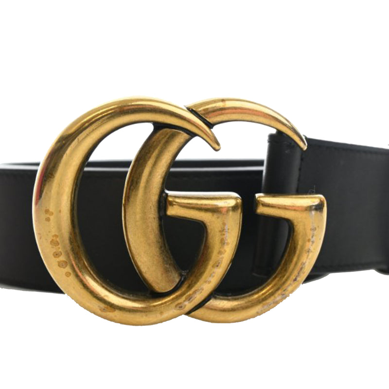 GG Marmont Calfskin Wide Belt - Image 5