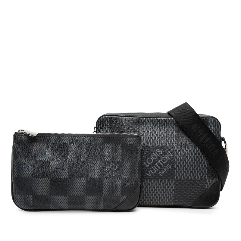 Damier Graphite Trio Messenger - Image 7