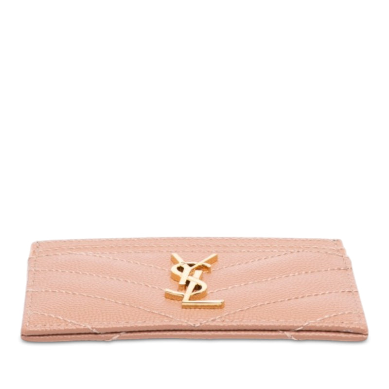 Chevron Grain de Poudre Cassandre Card Holder - Image 3
