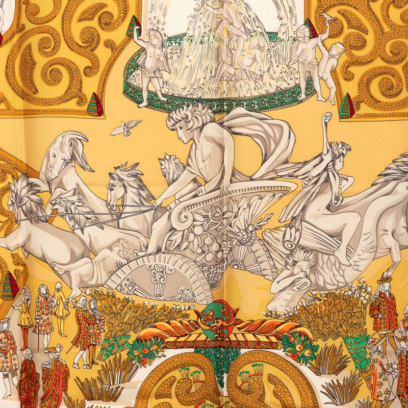 Le Paradis du Roy Silk Scarf 90 - Image 7