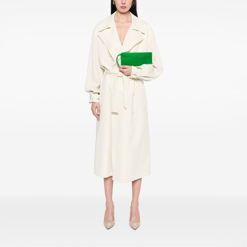 Leather Zipped Pocket Pouch - Image 6