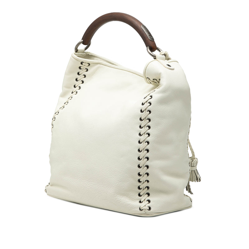 Leather Ethnic Hobo - Image 2